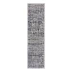 Tapis de couloir Trace Polypropylène / Polyester - Bleu - 80 x 300 cm