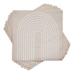 Papierservietten APRÈS Regenbogen FSC®-zertifiziertes Recyclingpapier - Natur - 20 Stück