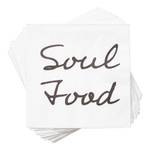 Papierservietten APRÈS Soul Food FSC®-zertifiziertes Papier - Weiß - 20 Stück