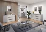 Sideboard Bastia 135 cm Steingrau