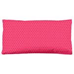 Housse de coussin Giselah Coton - Rose - 80 x 40 cm