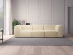 3-Sitzer Sofa ALON Cordstoff Snor: Beige