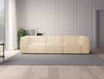 3-Sitzer Sofa ALON Bouclé Stoff Bony: Beige