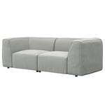 2-Sitzer Sofa ALON Cordstoff Snor: Grau