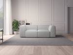 2-Sitzer Sofa ALON Webstoff Saia: Hellgrau