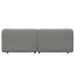 2-Sitzer Sofa ALON Webstoff Saia: Hellgrau