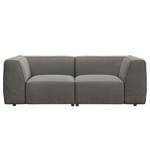 2-Sitzer Sofa ALON Webstoff Belana: Grau