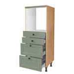 Backofenschrank Cascada mit Schubladen Mintgrün