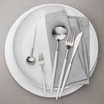 Besteck-Set STILETTO 5-teilig Edelstahl - Silber