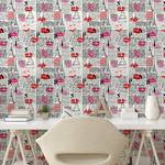 Papier peint Paris - Type A PVC - Multicolore - Hauteur : 90 cm