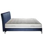 Boxspring Plata Donkerblauw - 160 x 200cm - Tweepersoonsmatras H2/H4 - Platweefsel