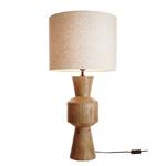 Lampe FROMAQUE Manguier / Lin / Viscose / Fer - 1 ampoule