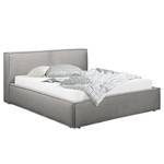 Letto imbottito Kinx Tessuto Drems: grigio - 180 x 200cm - H3 - 1 contenitore - 110 cm