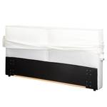 Gestoffeerd bed KINX Platweefsel Drems: Grijs - 180 x 200cm - H3 medium - 1 opbergruimte - 110cm