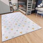 Kinderteppich Hearts Polypropylen - Multicolor - 160 x 235 cm