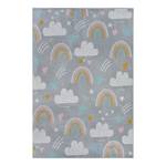 Kinderteppich Rainbow Clouds Polypropylen - Grau - 160 x 235 cm