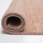 Wollteppich Holi Uni Schurwolle - Beige - 70 x 140 cm