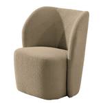 Fauteuil Nadolo Tissu Bouclé Nola: Cappuccino