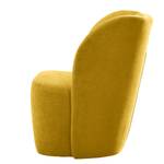 Fauteuil Nadolo Microfibre Sole: Jaune moutarde