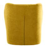 Fauteuil Nadolo Microfibre Sole: Jaune moutarde