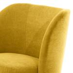 Fauteuil Nadolo Microfibre Sole: Jaune moutarde