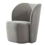 Fauteuil Nadolo Microvezel Sole: Lichtgrijs