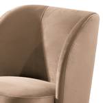 Fauteuil Nadolo Velours Blonda: Taupe