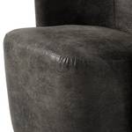 Fauteuil Nadolo Microvezel Goda: Antracietkleurig