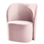 Fauteuil Nadolo Velours Blonda: Rose vieilli