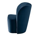 Fauteuil Nadolo Velours Blonda: Marineblauw