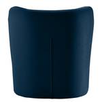 Fauteuil Nadolo Velours Blonda: Marineblauw