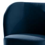 Fauteuil Nadolo Velours Blonda: Bleu marine