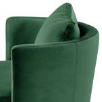 Fauteuil XXL Timboan Velours Blonda: Vert sapin