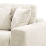 Fauteuil Kelson Tissu Bouclé Abby: Blanc polaire