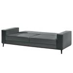 Canapé convertible Keluha Microfibre Faria: Gris foncé