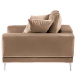 Fauteuil Kelson Velours Blonda: Taupe