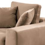 Fauteuil Kelson Velours Blonda: Taupe