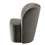 Fauteuil Nadolo Velours Blonda: Anthracite