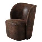 Fauteuil Nadolo Microfibre Goda: Marron bison