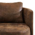 Fauteuil XXL Timboan Microfibre Goda: Marron chocolat