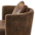 XXL-fauteuil Timboan Microvezel Goda: Chocoladebruin