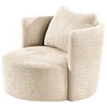 XXL Sessel Timboan Bouclé Stoff Abby: Beige