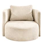 XXL-fauteuil Timboan Bouclè Abby: Beige