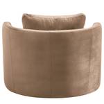 XXL-fauteuil Timboan Velours Blonda: Taupe