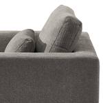 Fauteuil Aniaro Tissu Maila: Gris foncé - Hêtre