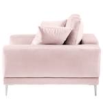 Fauteuil Kelson Velours Blonda: Rose vieilli