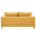 2-Sitzer Sofa Aniaro Webstoff Maila: Gelb - Buche