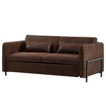 Canapé convertible Ulanula Microfibre Goda: Marron bison