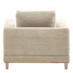 Fauteuil Aniaro Corduroy Poppy: Beige - Beuk