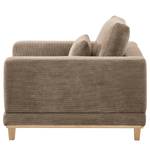 Fauteuil Aniaro Corduroy Poppy: Taupe - Beuk